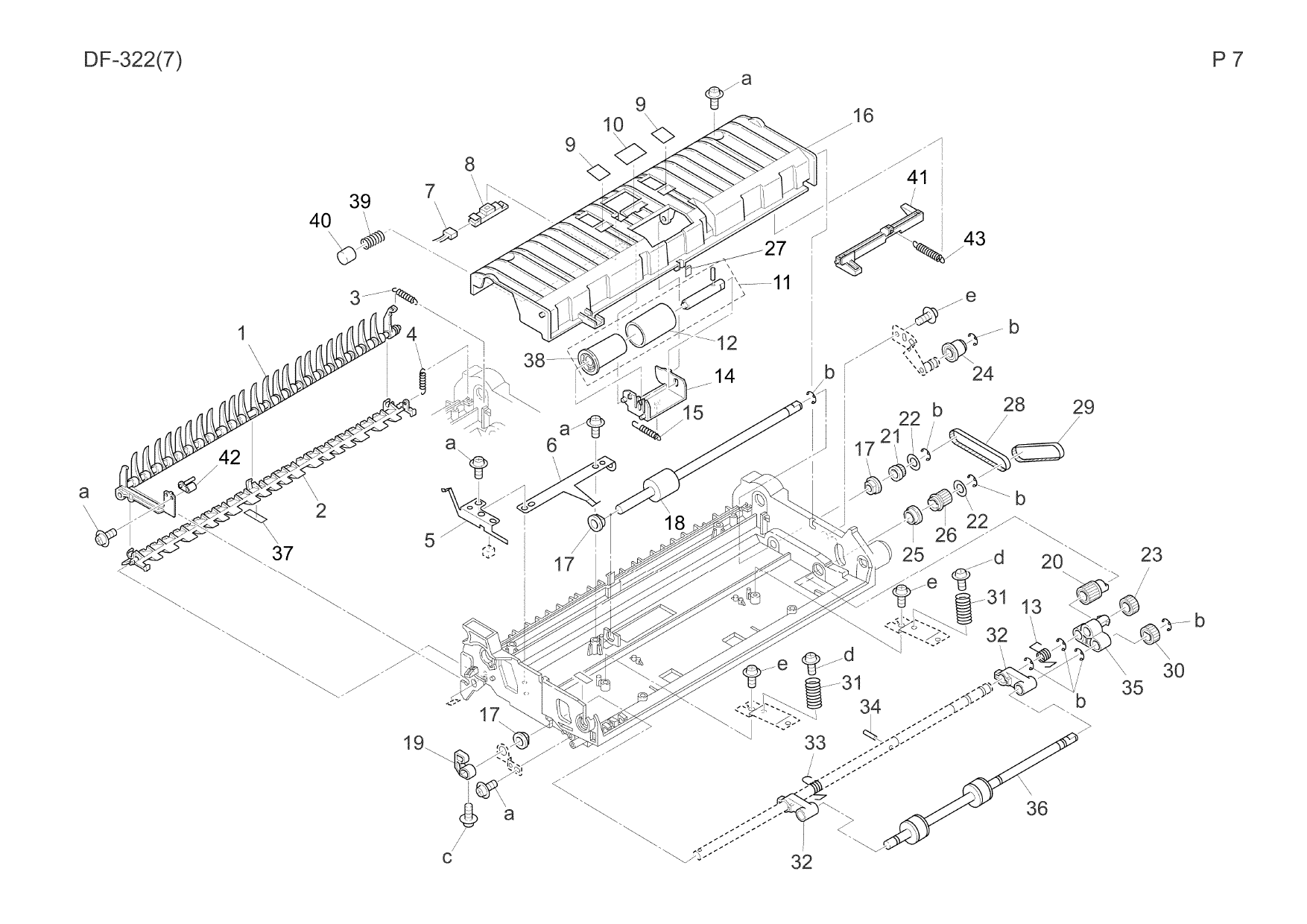 Konica-Minolta Options DF-322 Parts Manual-6